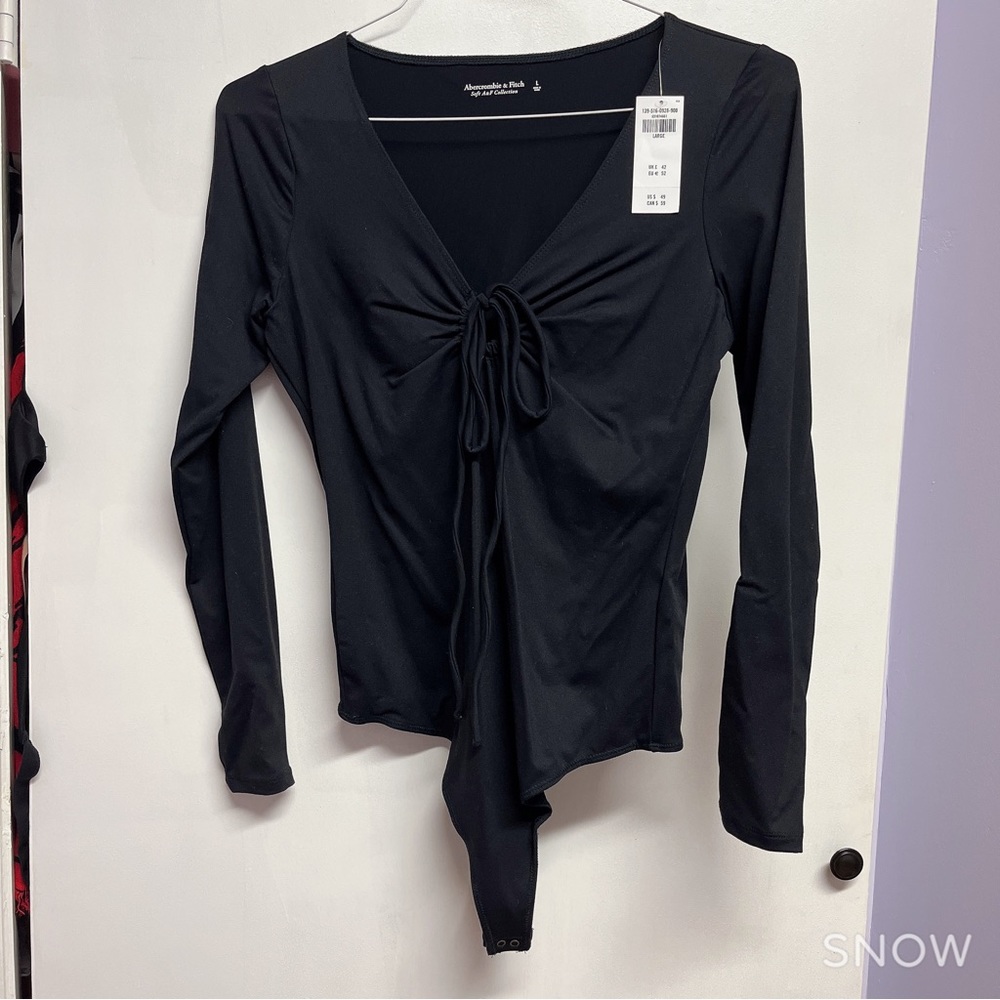 Abercrombie Black Bodysuit